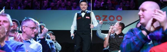 开云投注-丁俊晖状态回暖令人欣喜 时隔三年重返英锦赛8强