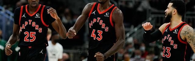 体育娱乐-背靠背第二场6人轮换干掉雄鹿！猛龙再度露出尖牙