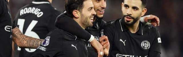 开云投注-1-1！哈兰德低迷，格伊95分钟失绝杀，曼城被爆冷，落后阿森纳9分