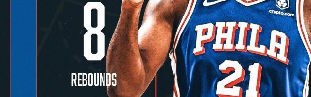 染上面瘫怪病仍砍50分！恩比德带队赢球却被喷太脏